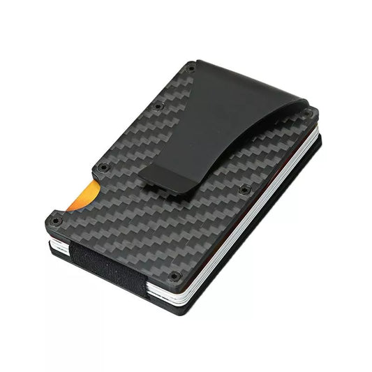 Carbon Fiber Card Holder Mini Wallet